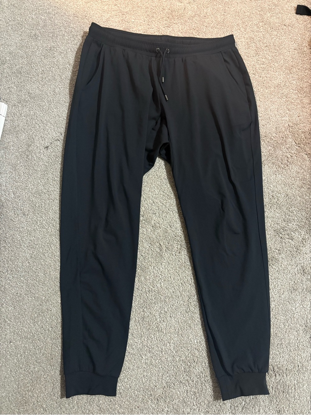 Redvanly - Donahue Joggers with Drawstring Waist - XL - Black - NWOT